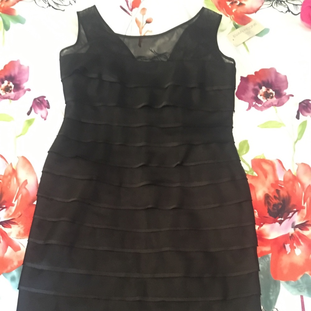 Black flapper style dress